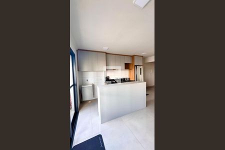 Cozinha de apartamento para alugar com 1 quarto, 43m² em Setor Bueno, Goiânia