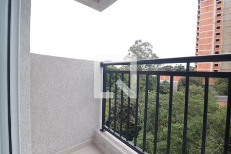 Varanda Sala de apartamento à venda com 2 quartos, 40m² em Vila Eldizia, Santo André