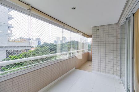 Varanda de apartamento para alugar com 3 quartos, 120m² em Brooklin, São Paulo