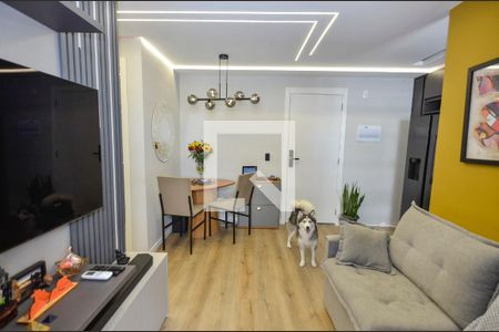 Sala de apartamento à venda com 3 quartos, 65m² em Santo Cristo, Rio de Janeiro