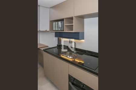 Sala e Cozinha de kitnet/studio para alugar com 1 quarto, 45m² em Perdizes, São Paulo