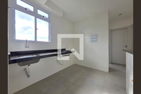 Cozinha e tanque de apartamento à venda com 2 quartos, 55m² em Buritis, Belo Horizonte