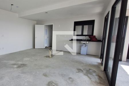 Sala/Cozinha de apartamento à venda com 2 quartos, 109m² em Jardim, Santo André