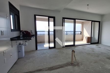 Sala/Cozinha de apartamento à venda com 2 quartos, 109m² em Jardim, Santo André
