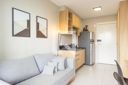 Sala de apartamento à venda com 1 quarto, 27m² em Vila Olímpia, São Paulo