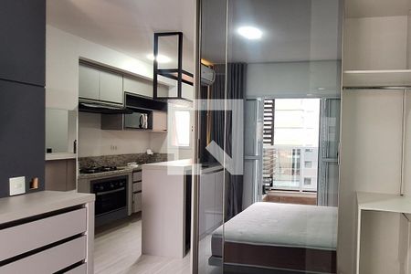 Quarto  de apartamento para alugar com 1 quarto, 30m² em Jardim, Santo André