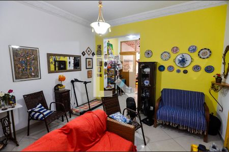 Sala de apartamento à venda com 2 quartos, 52m² em Grajaú, Rio de Janeiro