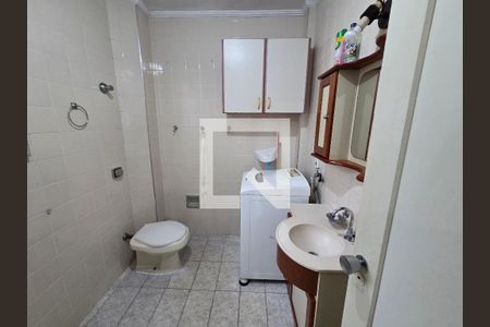 Banheiro de apartamento para alugar com 1 quarto, 41m² em Boqueirão, Praia Grande