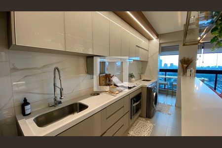 Cozinha de apartamento para alugar com 2 quartos, 71m² em Parque Amazonia, Goiânia