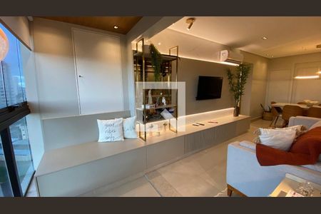 Sala de apartamento para alugar com 2 quartos, 71m² em Parque Amazonia, Goiânia