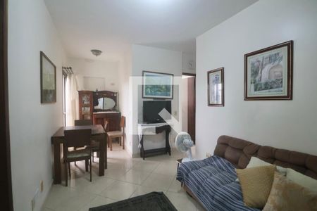 Sala de apartamento para alugar com 2 quartos, 47m² em Vila Julia, Guarujá