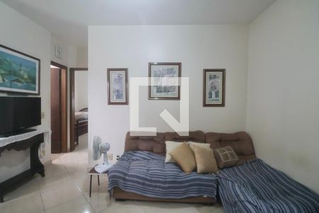 Sala de apartamento para alugar com 2 quartos, 47m² em Vila Julia, Guarujá