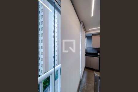 Varanda da Sala de apartamento à venda com 2 quartos, 42m² em Mooca, São Paulo