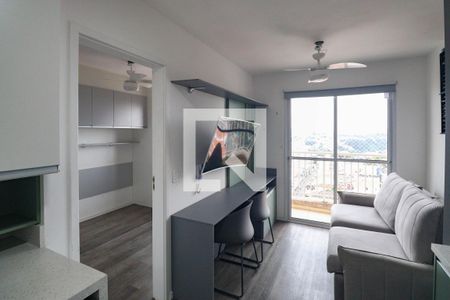 Sala / Cozinha  de apartamento para alugar com 1 quarto, 29m² em Parque Vitoria, São Paulo