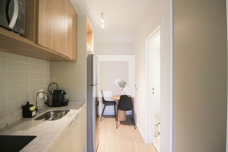 Cozinha de kitnet/studio para alugar com 1 quarto, 25m² em Planalto Paulista, São Paulo