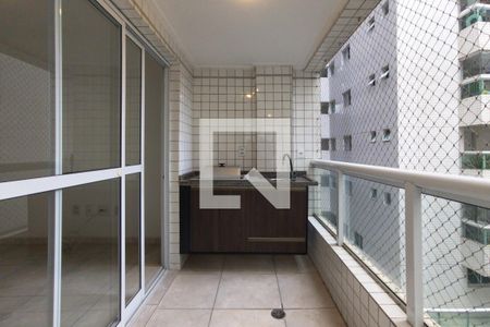 Sacada  de apartamento para alugar com 2 quartos, 107m² em Canto do Forte, Praia Grande