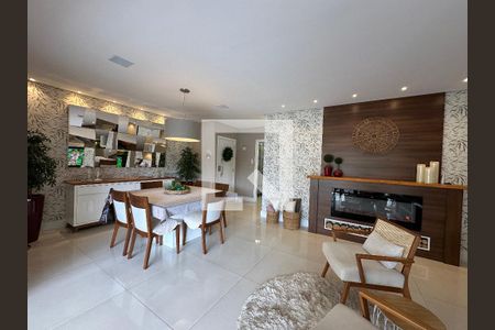 Sala de Jantar de apartamento à venda com 3 quartos, 158m² em Alphaville, Santana de Parnaíba