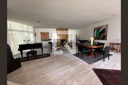 Sala de casa de condomínio à venda com 4 quartos, 936m² em Residencial Morada dos Lagos, Barueri