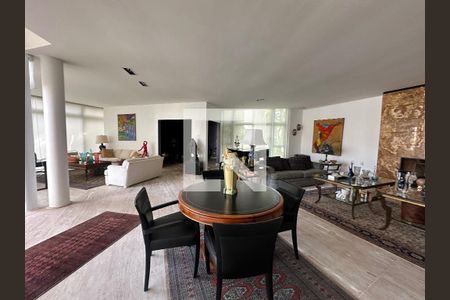 Sala de casa de condomínio à venda com 4 quartos, 936m² em Residencial Morada dos Lagos, Barueri