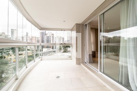 Varanda da Sala de apartamento para alugar com 4 quartos, 390m² em Água Verde, Curitiba