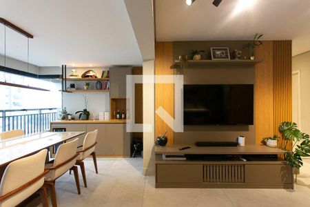 Sala de apartamento à venda com 3 quartos, 109m² em Vila Zilda, São Paulo