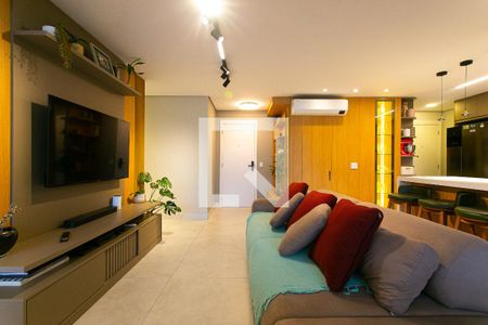Sala de apartamento à venda com 3 quartos, 109m² em Vila Zilda, São Paulo