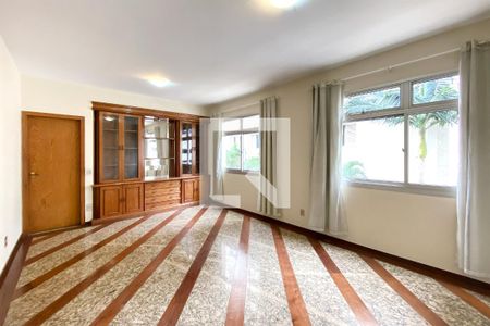 Sala de apartamento à venda com 3 quartos, 85m² em Funcionários, Belo Horizonte