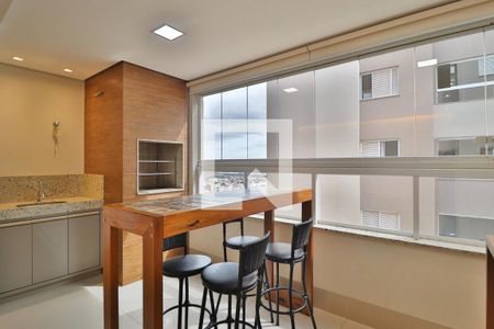 Varanda de apartamento para alugar com 3 quartos, 102m² em Santa Mônica, Uberlândia