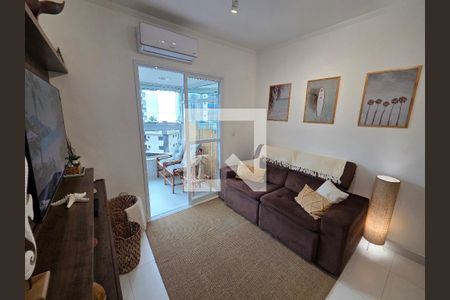 Sala de apartamento para alugar com 2 quartos, 75m² em Vila Caiçara, Praia Grande