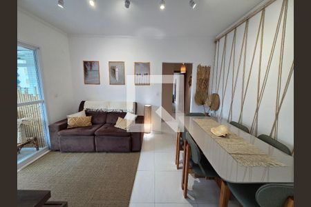 Sala de apartamento para alugar com 2 quartos, 75m² em Vila Caiçara, Praia Grande