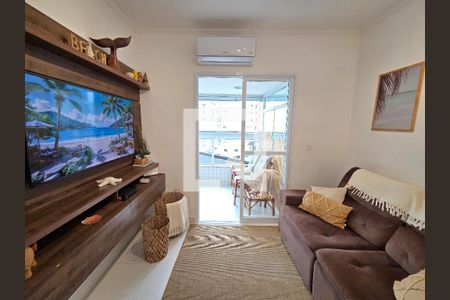 Sala de apartamento para alugar com 2 quartos, 75m² em Vila Caiçara, Praia Grande