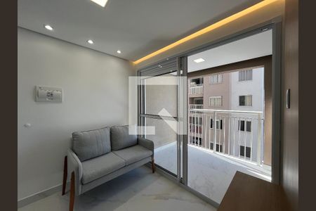 Sala de apartamento à venda com 2 quartos, 34m² em Parque Industrial Tomas Edson, São Paulo