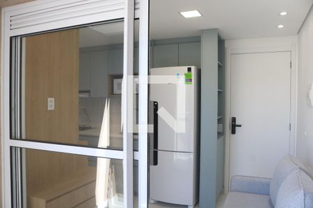 Varanda da Sala de apartamento à venda com 2 quartos, 34m² em Parque Industrial Tomas Edson, São Paulo