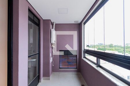 Varanda Sala de apartamento para alugar com 1 quarto, 46m² em Jardim Guaruja, Sorocaba
