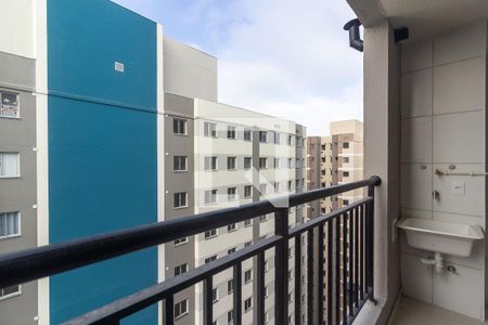 Varanda e Área de Serviço de apartamento para alugar com 2 quartos, 50m² em Usina Piratininga, São Paulo