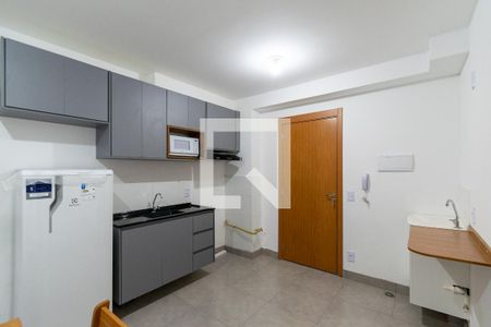 Sala/Cozinha de apartamento para alugar com 1 quarto, 27m² em Jardim Oriental, São Paulo
