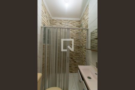 Banheiro da Suíte de casa para alugar com 1 quarto, 115m² em Vila Tolstoi, São Paulo
