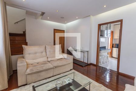 Sala 1 de apartamento à venda com 3 quartos, 174m² em Ipiranga, Belo Horizonte