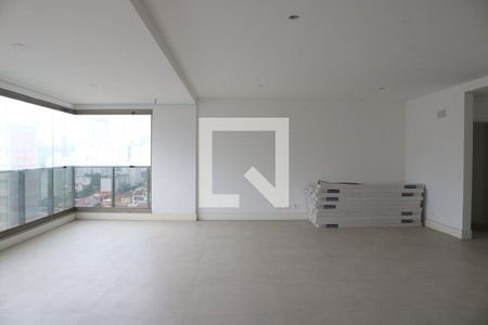 Sala e Cozinha Integrada de apartamento à venda com 4 quartos, 222m² em Perdizes, São Paulo