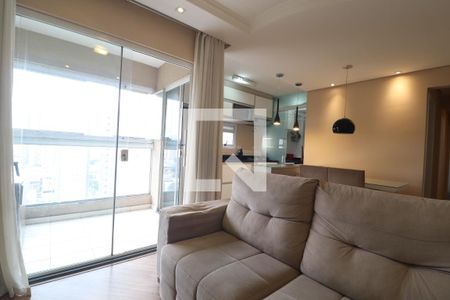 Sala de apartamento à venda com 2 quartos, 51m² em Vila Assunção, Santo André