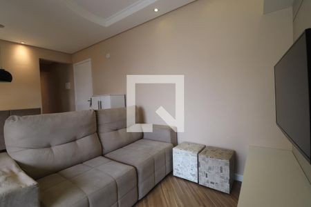 Sala de apartamento à venda com 2 quartos, 51m² em Vila Assunção, Santo André