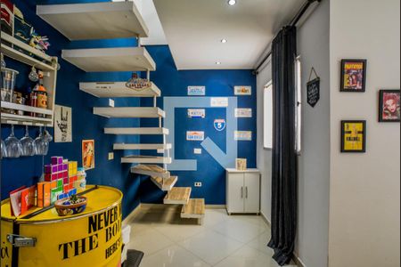 Sala de apartamento à venda com 2 quartos, 99m² em Vila Valparaíso, Santo André