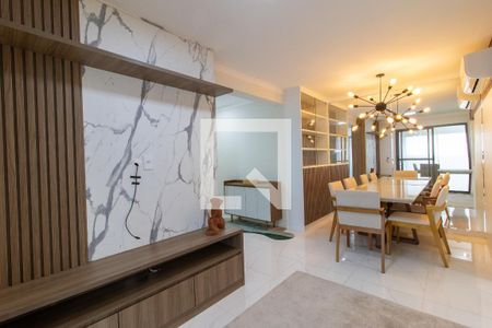 Sala de apartamento para alugar com 3 quartos, 87m² em Jardim Brasil, Campinas