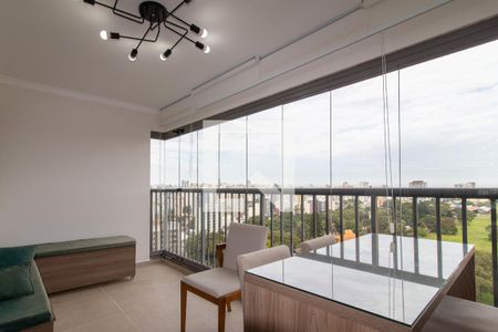 Varanda gourmet de apartamento para alugar com 3 quartos, 87m² em Jardim Brasil, Campinas