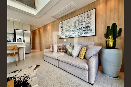 Sala de apartamento à venda com 1 quarto, 80m² em Cerqueira César, São Paulo