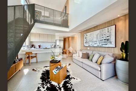 Sala de apartamento à venda com 1 quarto, 80m² em Cerqueira César, São Paulo