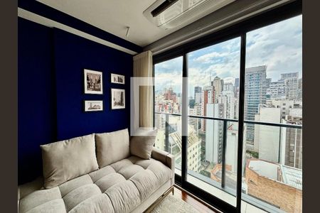 Sala  de apartamento para alugar com 2 quartos, 62m² em Jardim Paulista, São Paulo
