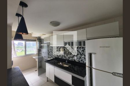 Cozinha de apartamento à venda com 2 quartos, 63m² em Recreio dos Bandeirantes, Rio de Janeiro
