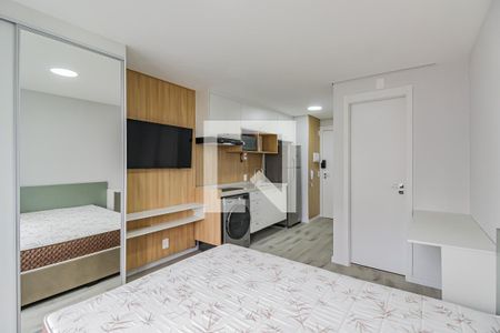 Sala/Quarto de kitnet/studio para alugar com 1 quarto, 25m² em Brooklin, São Paulo
