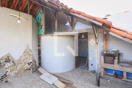 Varanda da Sala de casa para alugar com 2 quartos, 45m² em Boa Vista, Belo Horizonte